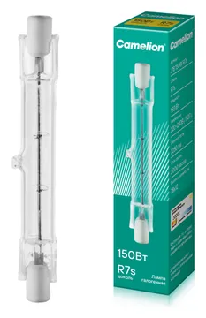 Лампа галогенная J78 150Вт линейная R7s 3000К 230В Camelion 2933