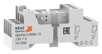 Розетка для реле OptiRel G RR94-72-230-7-V КЭАЗ 281170