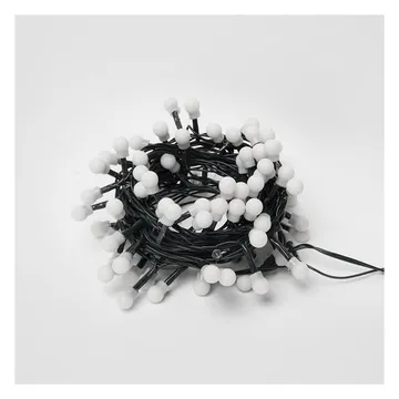 Гирлянда светодиодная ULD-S0500-100/DGA MULTI IP20 COLORBALLS-1 с контроллером «Разноцветные шарики-1» 5м разноцвет. свет провод зел. Uniel UL-00005471
