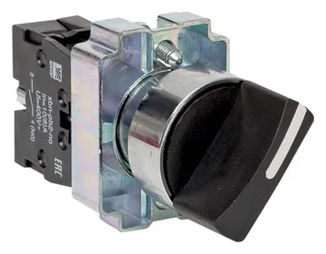 Переключатель BD21 2P короткая ручка NO EKF xb2-bd21