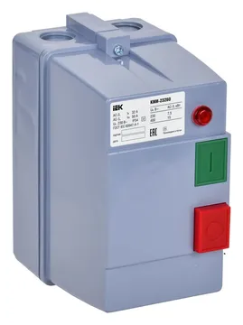 Контактор КМИ-23260 32А 220В/АС3 IP54 KARAT IEK KKM26-032-220-00