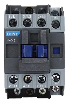 Контактор NXC-06 6А кат. 220В AC 1НО+1НЗ AC-3 (R) CHINT 836696