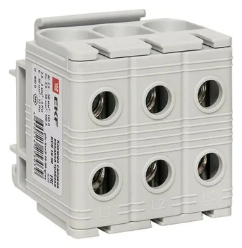Клемма силовая вводная тройная КСВ 16-50кв.мм сер. PROxima EKF plc-kvs3-16-50-grey