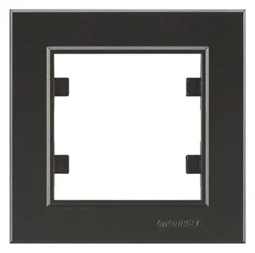 Рамка 1-м Karea горизонт. дым. металлик Makel 56050701