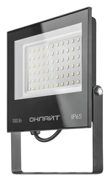 Прожектор светодиодный 90 500 OFL-03-100-6.5K-BL-IP65-LED 100Вт 6500K IP65 8000лм черн. ОНЛАЙТ 90500
