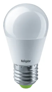 Лампа светодиодная 94 469 NLL-G45-7-230-4K-E27 7Вт шар 4000К нейтр. бел. E27 560лм 176-264В Navigator 94469