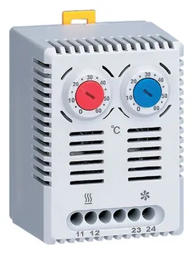 Термостат NO+NC (охлаждение и обогрев) на DIN-рейку 10A 230В IP20 PROxima EKF T2C10M