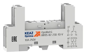 Розетка для реле OptiRel G RR95-82-230-10-V КЭАЗ 281176