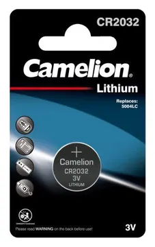 Элемент питания литиевый CR2032 BL-1 (блист.1шт) Camelion 3066