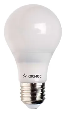 Лампа светодиодная A60 14Вт 3000К E27 220В КОСМОС Lksm_LED14wA60E2730