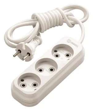 Удлинитель 3х10м без заземл. 10А IP20 Makel MGP128