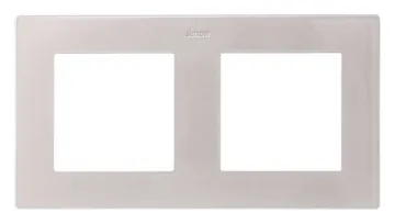 Рамка 2-м Simon24 алюм. 2400620-033