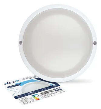 Светильник светодиодный СПП МД-2565-КРУГ 25Вт 6500К IP65 2250лм 175мм герметичный с микроволным датчиком NEOX 4690612066141