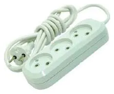 Удлинитель 3х2м без заземл. 10А IP20 Makel MGP122