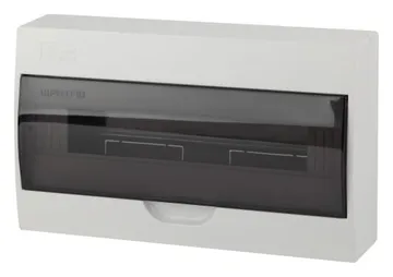 Бокс навесной ЩРН-П-18 18мод. IP41 пластик SIMPLE NO-box_simple-plastic_18_surface BOXS18 Эра Б0041527