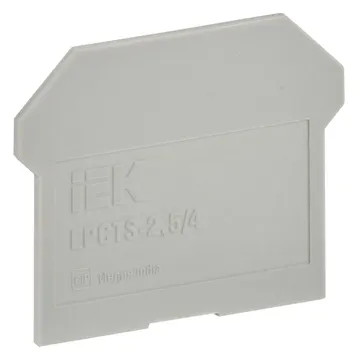 Заглушка ARMAFIX для CTS 2.5/4кв.мм сер. IEK YCT10-00-K03-002-ZGL
