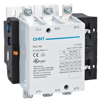 Контактор NC2-185 185А кат. 220-240В AC AC-3 (R) CHINT 671435