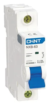 Выключатель автоматический модульный 1п C 6А 6кА NXB-63 (R) CHINT 814012