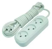 Удлинитель 3х5м без заземл. 10А IP20 Makel MGP124