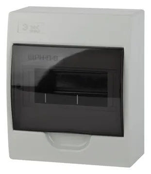 Корпус пластиковый ЩРН-П-08 SIMPLE без шин и монт. комп. BOXS08_E ЭРА Б0047721