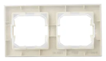 Рамка 2-м IP44 BRITE РУ-2-БрКр-44 беж. IEK BR-M22-44-K10