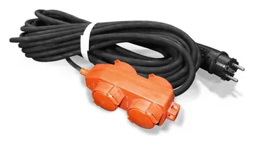 Удлинитель-шнур 4х10м с заземл. 16А IP44 У16-040 КГ 3х1.5 с защ. крышкой UNIVersal 9634131