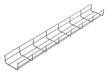 Лоток проволочный 100х60 L3000 сталь 4мм PL60-100-3000 оцинк. КМ LO0661