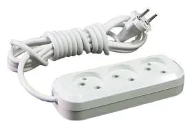 Удлинитель 3х7м без заземл. 10А IP20 Makel MGP127