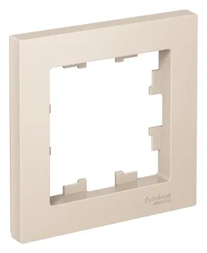 Рамка 1-м AtlasDesign беж. SE ATN000201