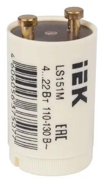 Стартер LS151M 4...22Вт 110-130В IEK LLD151-LS-22