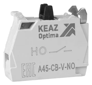 Блок контактный OptiSignal D22 A45-CB-V-NO 1НО винтовой зажим ZBE101 КЭАЗ 332200