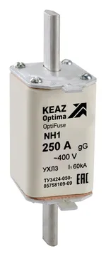 Вставка плавкая OptiFuse NH1 80 400AC 0 gG УХЛ3 КЭАЗ 144690