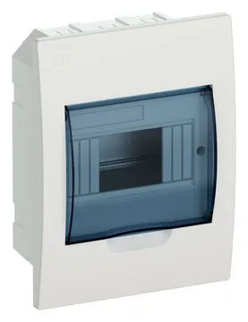 Корпус встраиваемый ЩРВ-П-6 Krepta 3 IP41 пластик. бел. IEK MKP12-V-06-40-20
