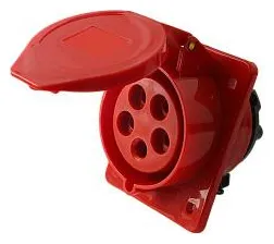 Розетка стационарная СП PPC 415 16А 5п 3PPEN 380В IP44 JazzWay 5072978