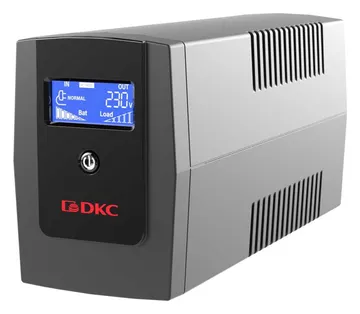 Источник бесперебойного питания ИБП Info LCD 600В.А IEC C13 (3) USB + RJ45 DKC INFOLCD600I