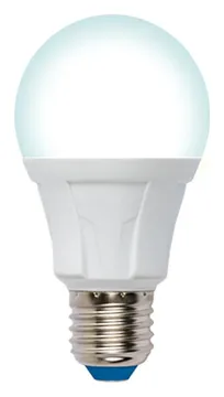 Лампа светодиодная LED-A60 12W/4000K/E27 /FR/DIM PLP01WH Яркая 12Вт матовая 4000К нейтр. бел. E27 диммир. (упак. картон) Uniel UL-00004289