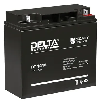 Аккумулятор ОПС 12В 18А.ч DT 1218 Delta 4614010040015