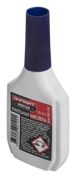 Флюс 90 100 OEM-Fl01-F30 паяльная кислота 30мл ОНЛАЙТ 90100