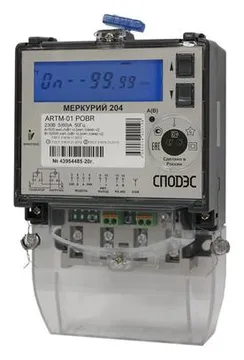 Счетчик Меркурий 204 ARTMX2-02 DPOBHR 1ф многотариф. МСК Инкотекс М0000066542