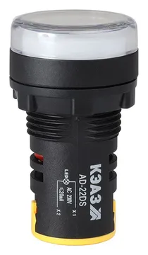 Лампа AD22DS(LED) матрица 22мм 24В AC/DC бел. КЭАЗ 303926