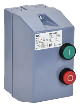 Контактор КМИ-10960 9А 220В/АС3 IP54 KARAT IEK KKM16-009-220-00