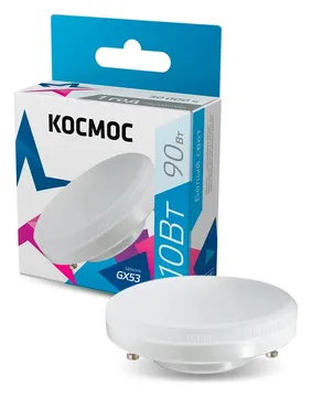 Лампа светодиодная 10Вт GX53 4500К 220В Космос Lksm_LED10wGX5345C