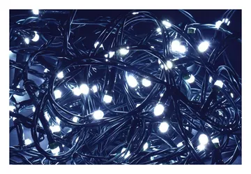 Гирлянда "Нить" 5м 50LED бел. IP20 провод зел. 230В с контроллером 8 режимов IEK LGDB110-2-050-05-G-S-20