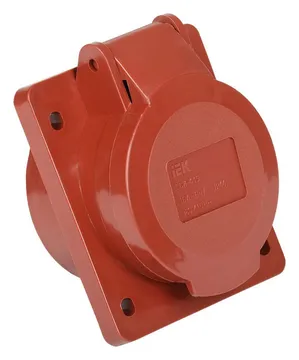 Розетка встраиваемая 16А 3P+E+N 380В IP44 ССИ-415 IEK PSR42-016-5
