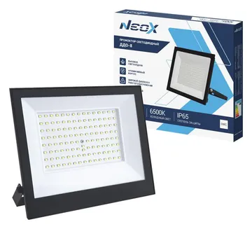 Прожектор светодиодный ДДО-8 100Вт 6500К IP65 10000лм 100лм/Вт 230В NEOX 4690612037097