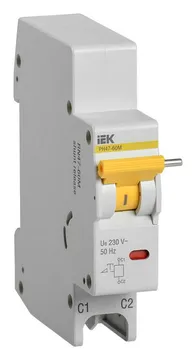 Расцепитель независимый РН47-60М на DIN-рейку для ВА47-60M KARAT IEK MVA31D-RN-1