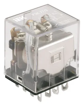 Реле РЭК 77-3 10А 220В AC IEK RRP10-3-10-220A