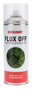 Очиститель печатных плат FLUX OFF 400мл Rexant 85-0003