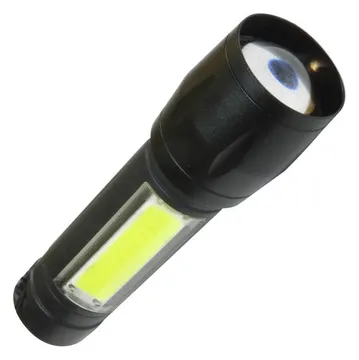 Фонарь аккумуляторный XPE 3Вт + COB 3Вт литиевый аккум. 600мА.ч Micro USB шнур КОСМОС KocAc1011Lith