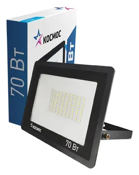 Прожектор светодиодный 70Вт IP65 6500К 5600лм КОСМОС K_PR5_LED_70